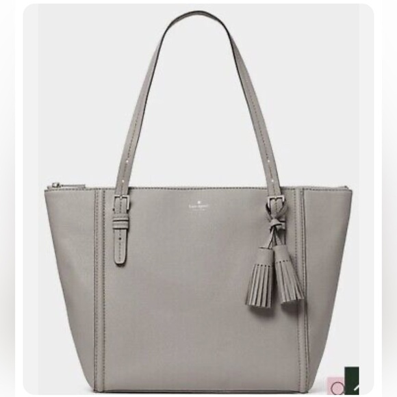 Kate Spade Orchid Street Maya Gray Shoulder Bag - Picture 1 of 16